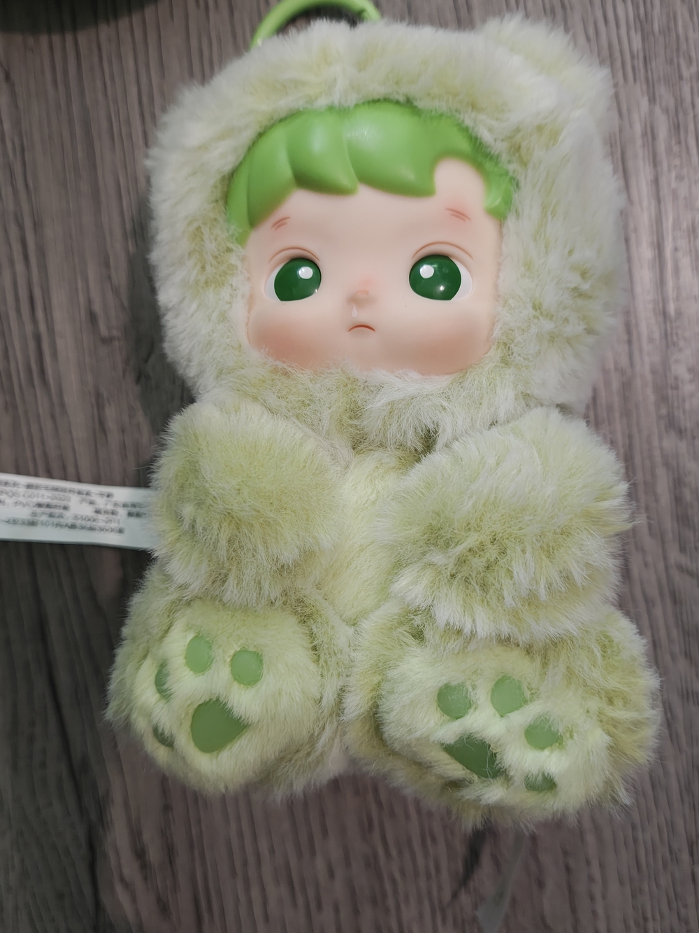 Authentic Pop Mart Labubu Big Into Energy Serenity & Hacipupu Green Apple Bundle - Picture 4 of 9